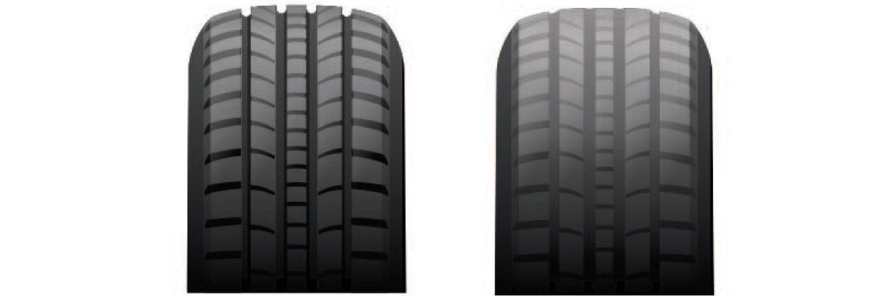 Tire tread depth comparison at Dyer Kia Lake Wales in Lake Wales FL