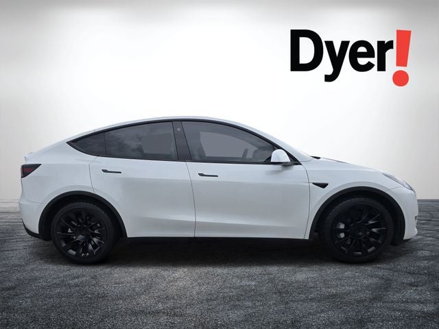 Used 2023 Tesla Model Y Long Range with VIN 7SAYGAEEXPF705878 for sale in Lake Wales, FL