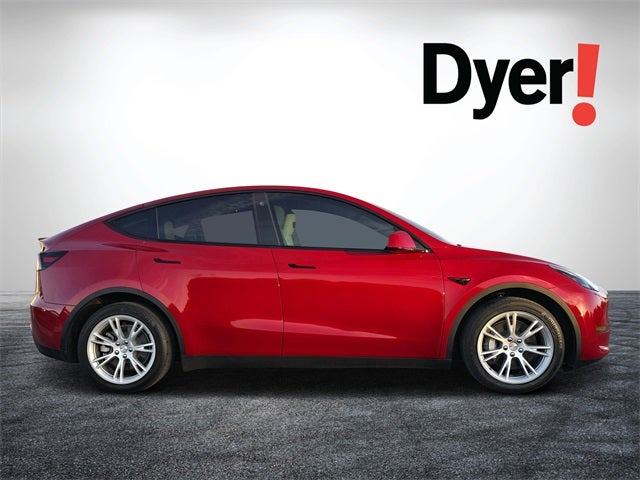 Used 2022 Tesla Model Y Long Range with VIN 7SAYGDEE0NF329609 for sale in Lake Wales, FL