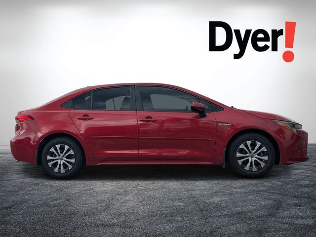 Used 2021 Toyota Corolla LE with VIN JTDEAMDE0MJ022323 for sale in Lake Wales, FL