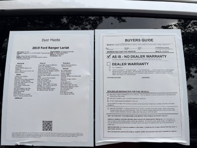2019 Ford Ranger Lariat