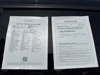 2023 RAM 1500 Big Horn/Lone Star