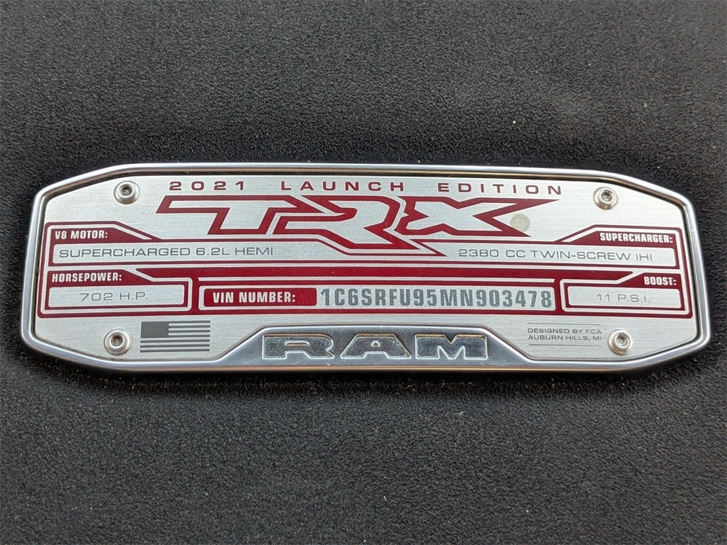 2021 RAM 1500 TRX