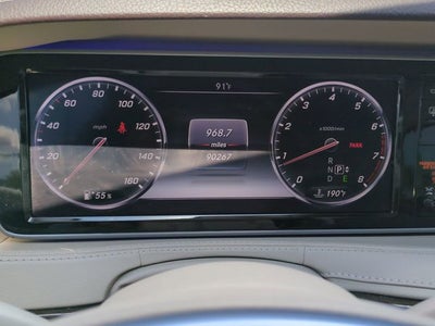 2016 Mercedes-Benz S-Class S 550