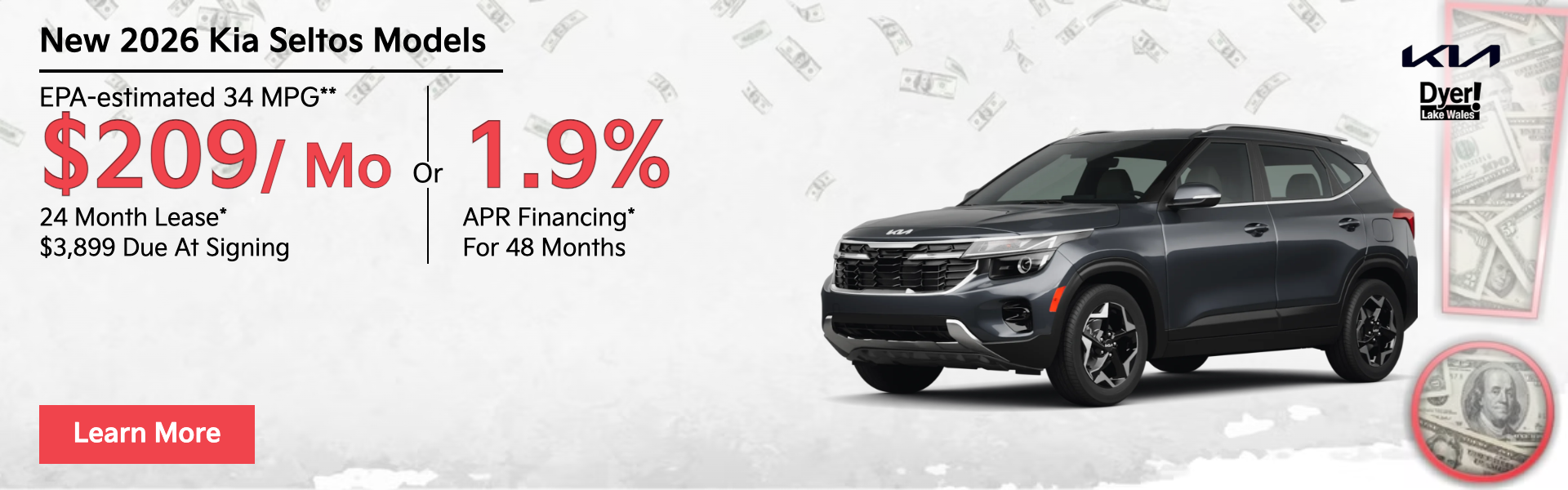 New 2026 Kia Seltos Models for sale Lake Wales