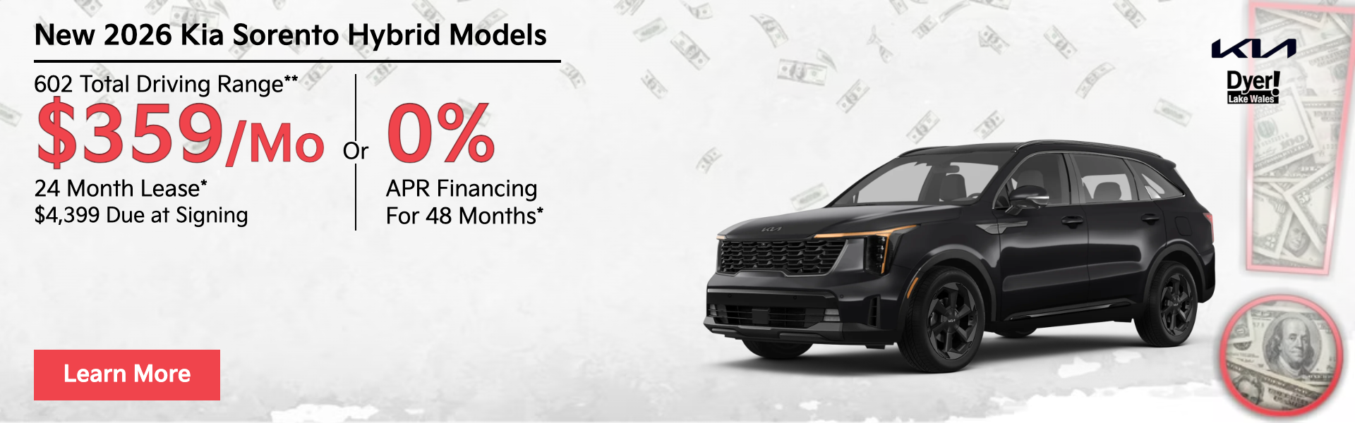 New 2026 Kia Sorento Hybrid Models for sale Lake Wales