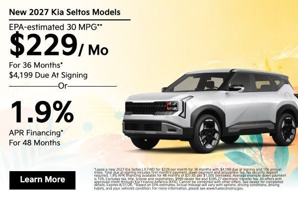 New 2027 Kia Seltos Models