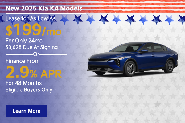New 2025 Kia K4 Models