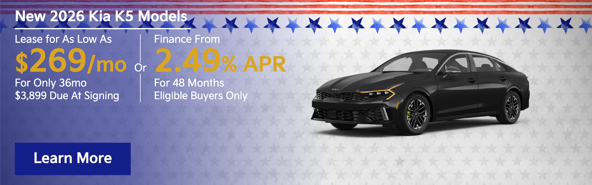 New 2026 Kia K5 Models