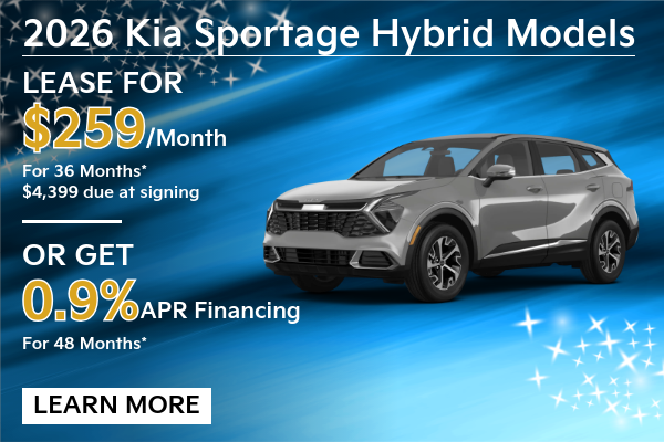 New 2026 Kia Sportage Hybrid Models Lake Wales FL