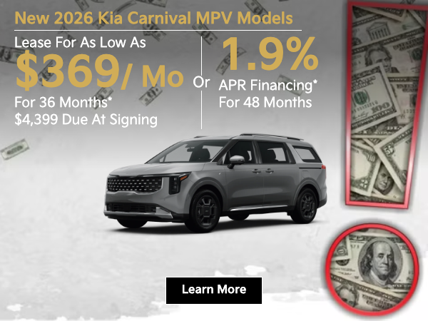 New 2026 Kia Carnival MPV Models Lake Wales FL