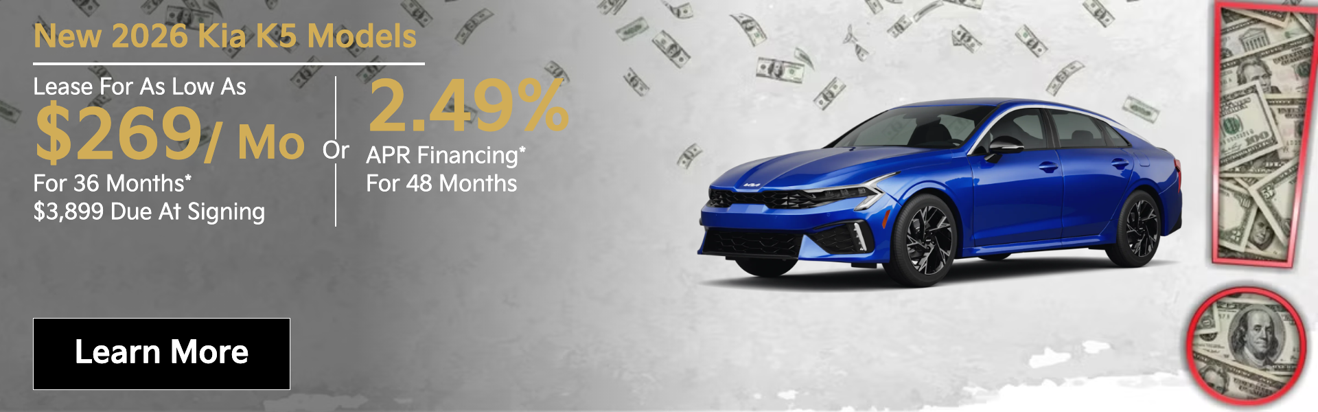 New 2026 Kia K5 Models Lake Wales FL