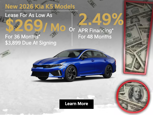 New 2026 Kia K5 Models Lake Wales FL