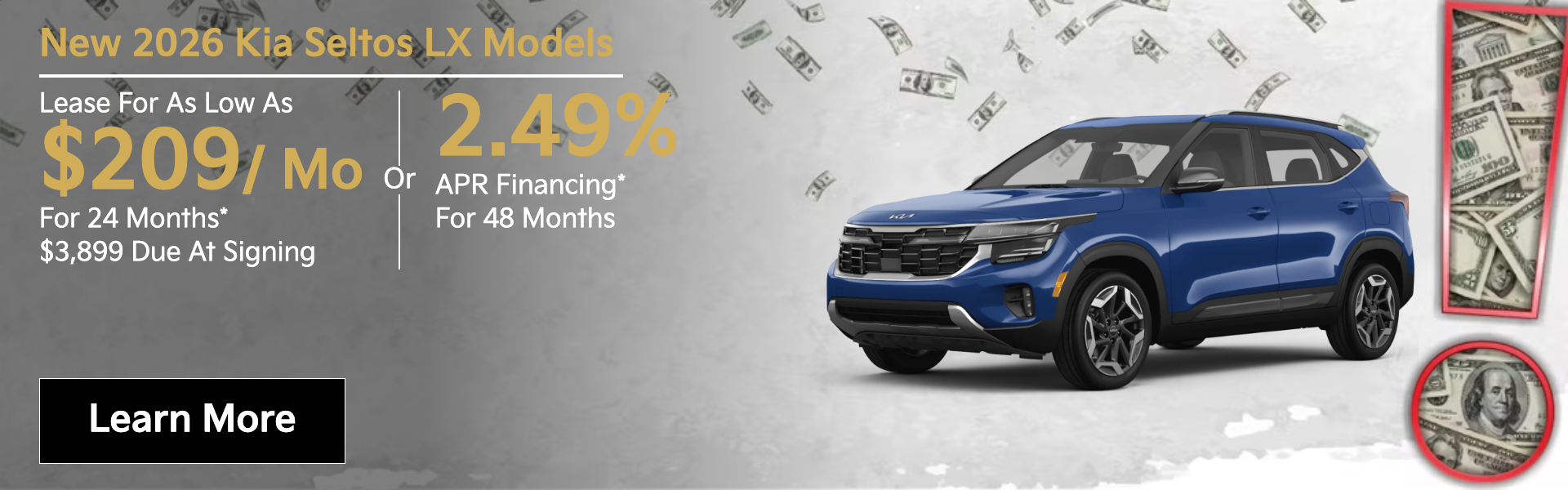 New 2026 Kia Seltos LX Models Lake Wales