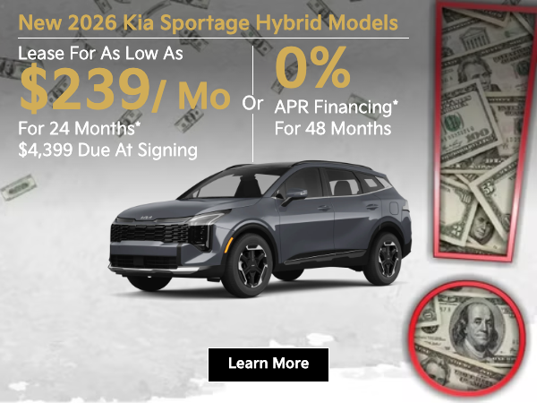 New 2026 Kia Sportage Hybrid Models Lake Wales FL