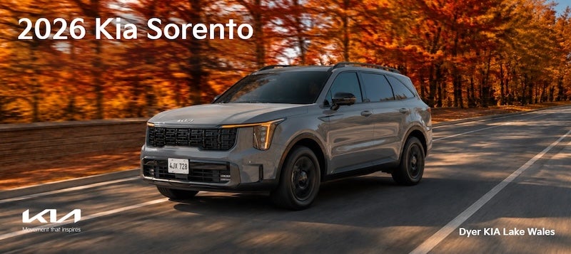 New 2026 Kia Sorento Models