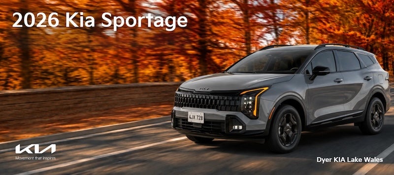 New 2026 Kia Sportage Models