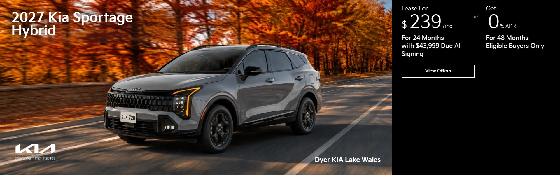 New 2026 Kia Sportage Hybrid Models